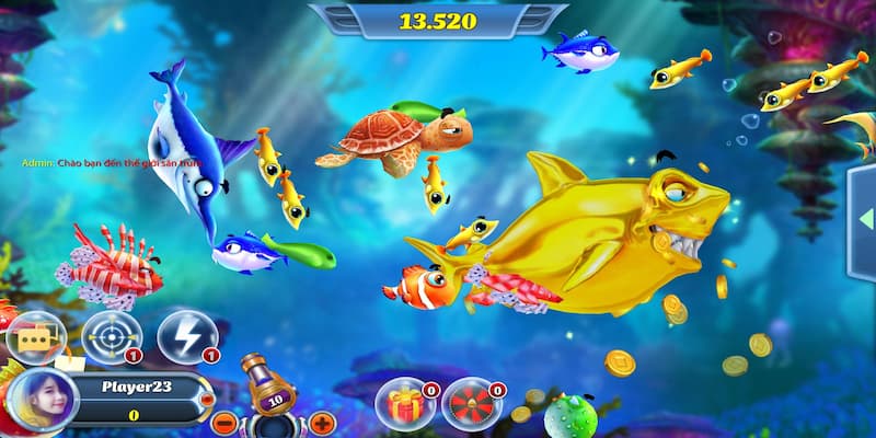 Tựa game bắn cá rồng thu hút đông đảo game thủ online 4 Luật chơi bắn cá rồng đi giảng cho thành viên